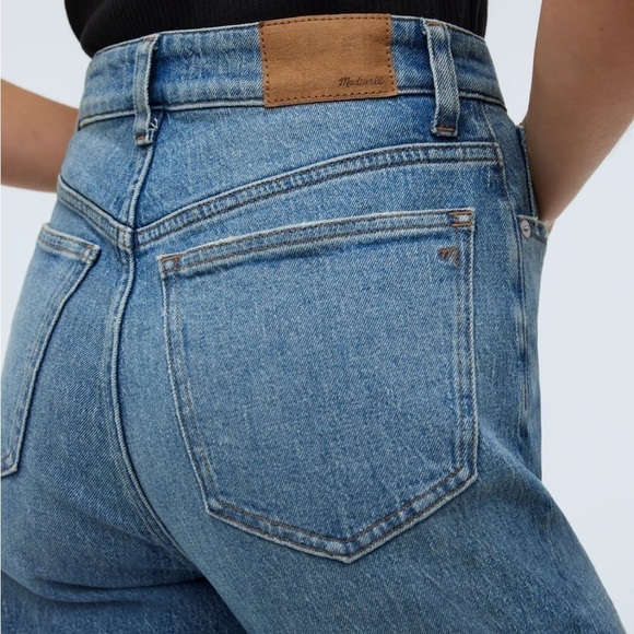 Madewell The 90s Straight Jeans Rondell Wash Size 24 0 - Picture 2 of 13